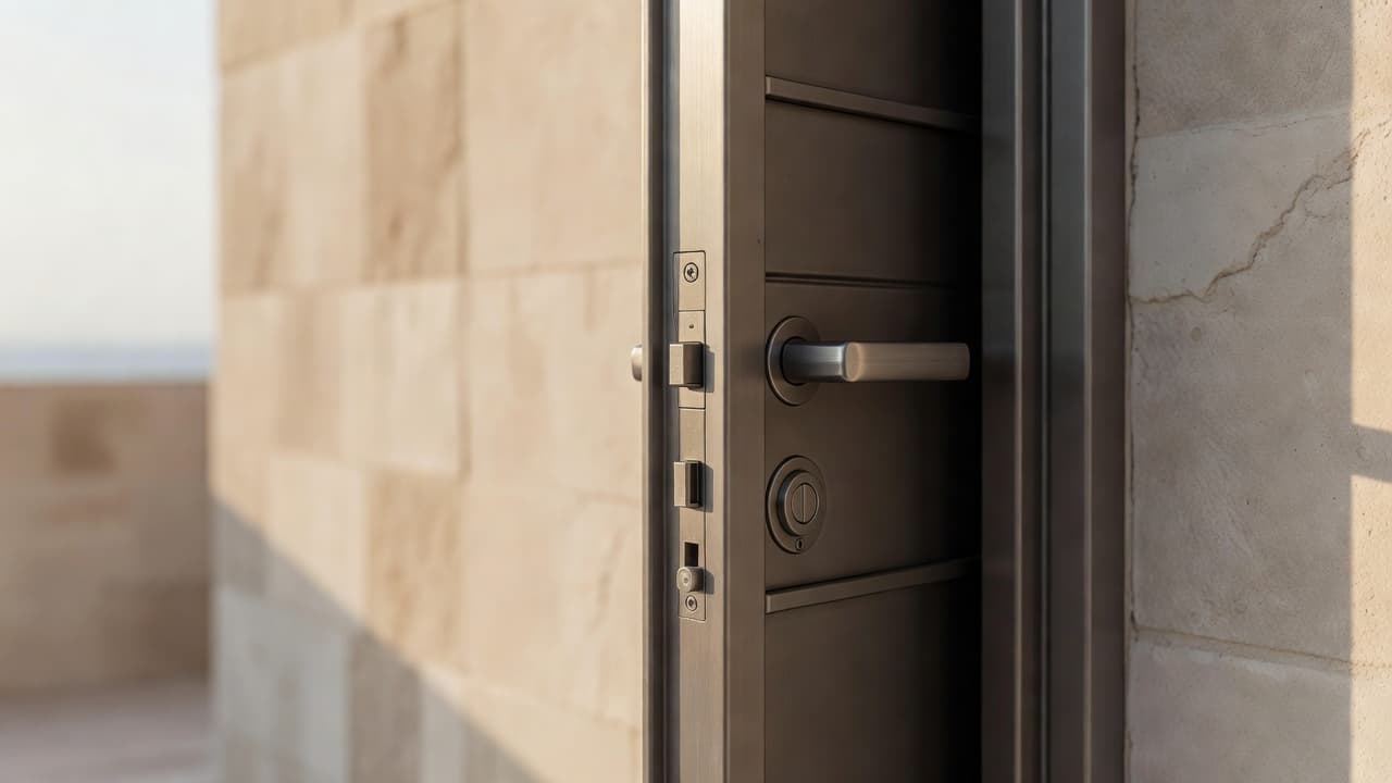 Armoured door won't close properly – what to check